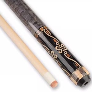 BBAUER Cue Sticks Pool Cue Billiard Billiard cue Sticks 1/2 Split Chinese Snooker Cue Made of Maple Wood Imported from North America with 12.75Mm Head
